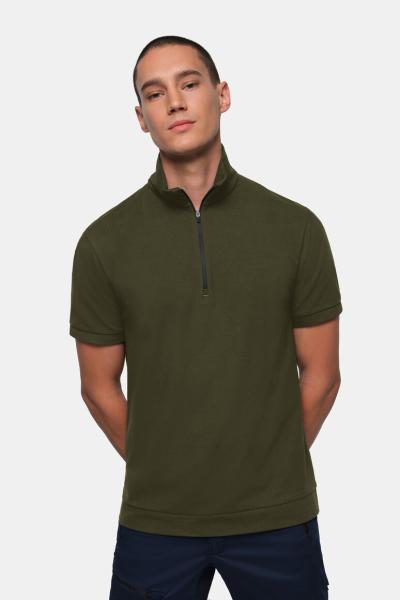 HAKRO Zip-Shirt Piqué MIKRALINAR® ECO