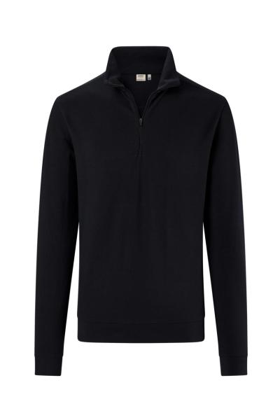 HAKRO Zip-Longsleeve Piqué MIKRALINAR® ECO