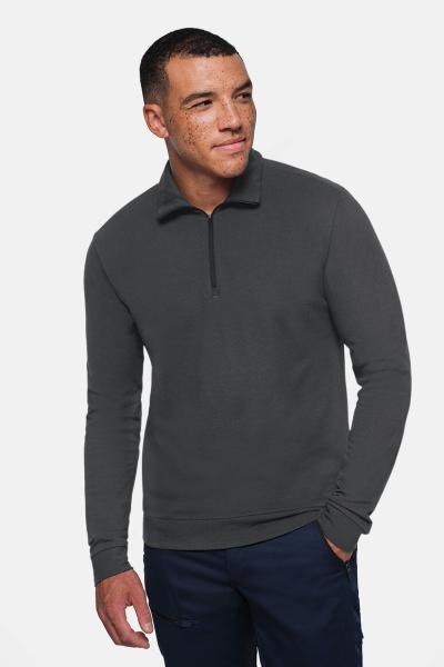 HAKRO Zip-Longsleeve Piqué MIKRALINAR® ECO