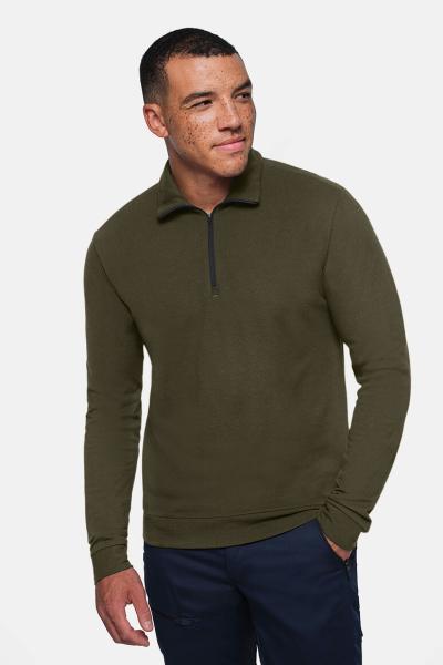 HAKRO Zip-Longsleeve Piqué MIKRALINAR® ECO