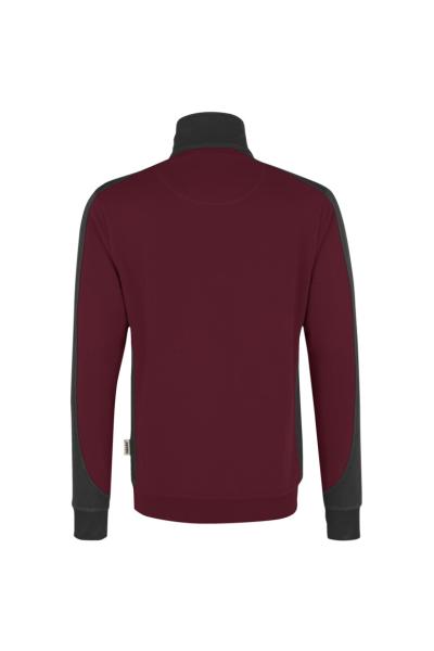 HAKRO Zip-Sweatshirt Contrast MIKRALINAR®