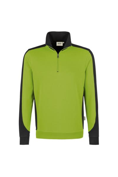 HAKRO Zip-Sweatshirt Contrast MIKRALINAR®