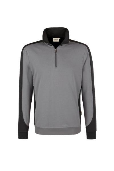 HAKRO Zip-Sweatshirt Contrast MIKRALINAR®