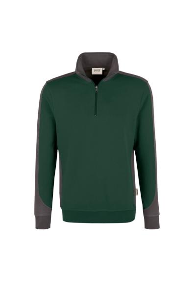 HAKRO Zip-Sweatshirt Contrast MIKRALINAR®