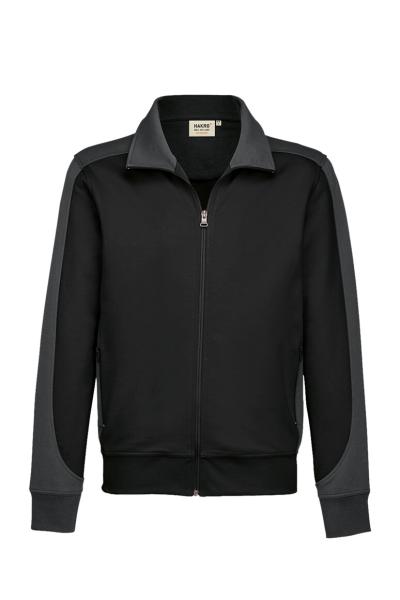 HAKRO Sweatjacke Contrast MIKRALINAR®
