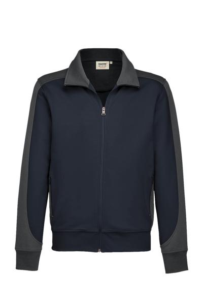 HAKRO Sweatjacke Contrast MIKRALINAR®