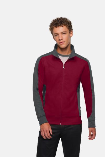 HAKRO Sweatjacke Contrast MIKRALINAR®