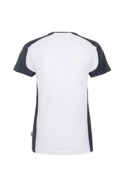 HAKRO Damen V-Shirt Contrast MIKRALINAR®