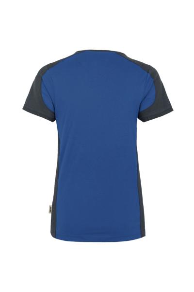 HAKRO Damen V-Shirt Contrast MIKRALINAR®